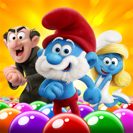 Os Smurfs: Bubble Shooter na App Store