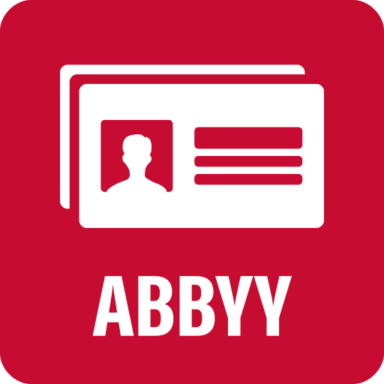 Abbyy business card reader