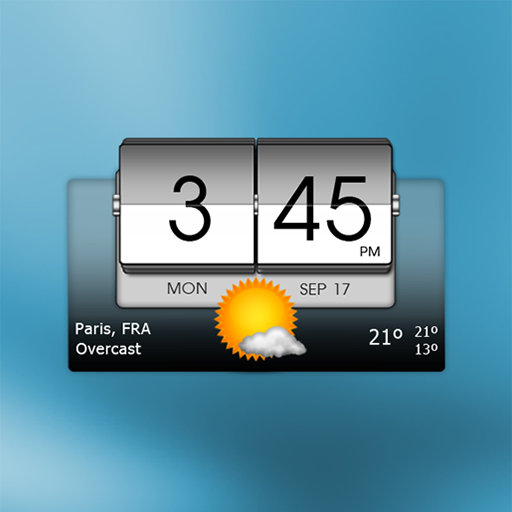 machappページ MACHAPP - Transparent Clock & Weather