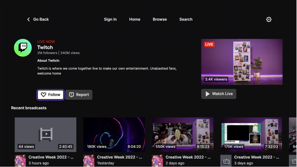 Twitch: Live Streaming 16 9 1 APK Download by Twitch Interactive Inc Twitch: Live Streaming 16 9 1 APK Download by Twitch Interactive Inc