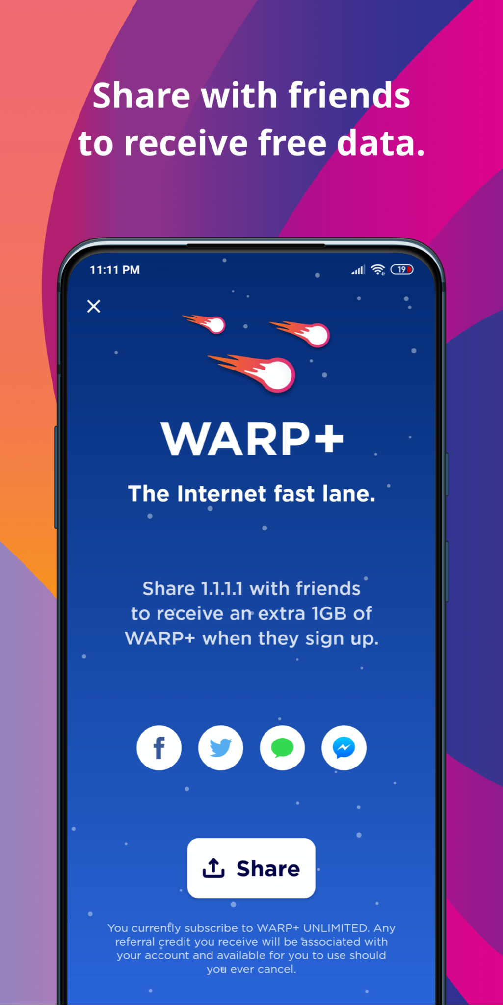 1 1 1 1   WARP: Safer Internet 6 37 (120 640dpi) APK Download by