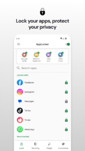App Lock: Fingerprint, Pattern 6162r (Android 4.4+)