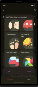 CAPTCHA for Sleep as Android 3.7 (Android 7.0+)