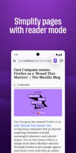 Firefox Fast & Private Browser 127.0.1 (x86) (nodpi) (Android 5.0+)