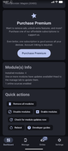Androidacy Module Manager 3.1.3-play (Early Access) (arm64-v8a) (480-640dpi) (Android 10+) Androidacy Module Manager 3.1.3-play (Early Access) (arm64-v8a) (480-640dpi) (Android 10+)