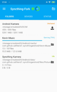 Syncthing-Fork 1.26.0.2 (nodpi)