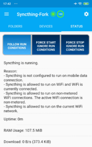 Syncthing-Fork 1.26.0.2 (nodpi)