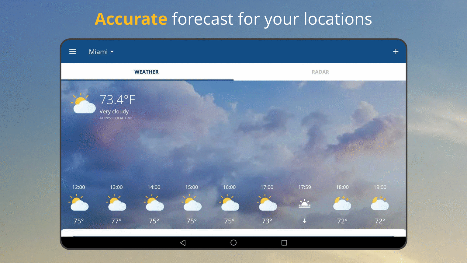weather24: Forecast & Radar 2.78.1 APK Download by wetter.com Group ...