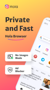 Hola Browser-Private&Fast web v2.21.4.3