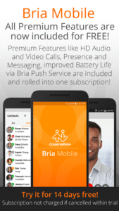 Bria Mobile: VoIP Softphone 6.19.4 (Android 10+)