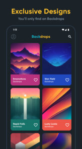 Backdrops - Wallpapers 5.0.4 (arm64-v8a + x86 + x86_64) (480-640dpi) (Android 5.0+)