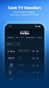 Tivibu GO: Live TV & Movies 5.1.22