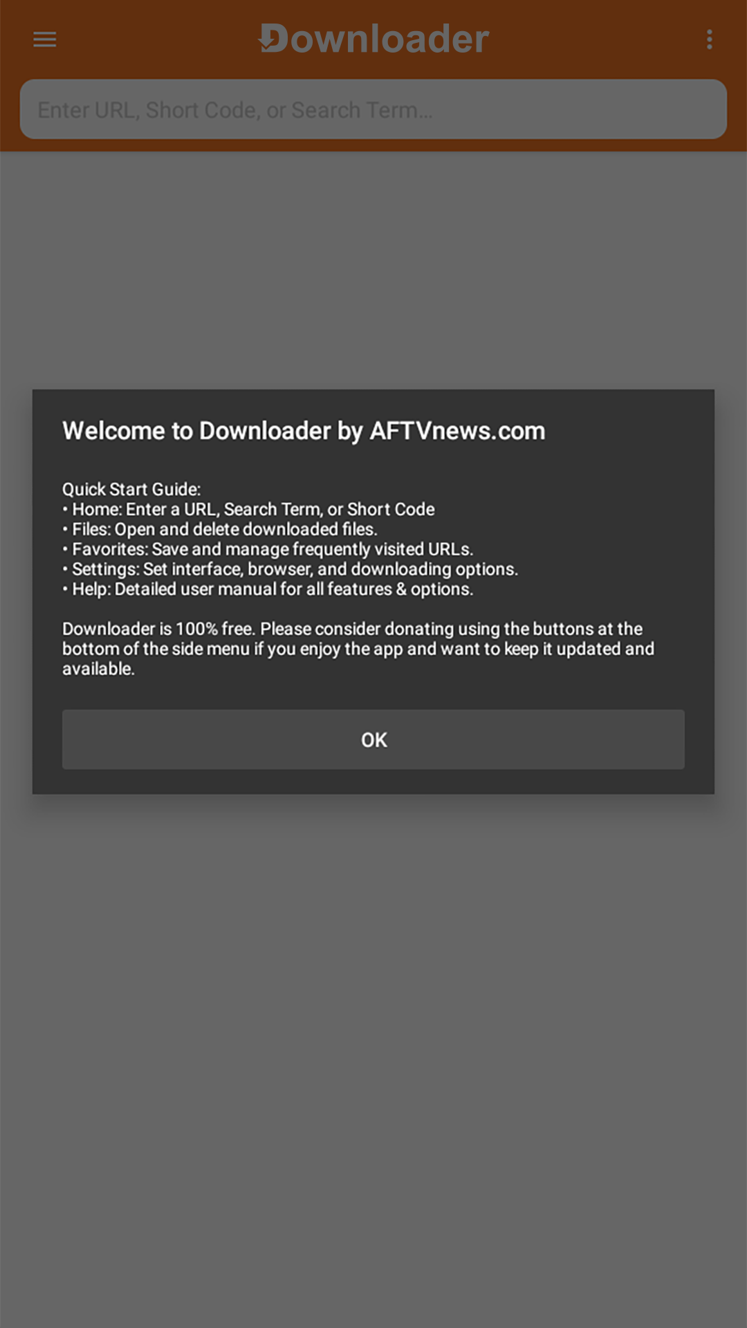 Downloader by AFTVnews (Amazon Appstore Fire TV and Tablet version) 1 5