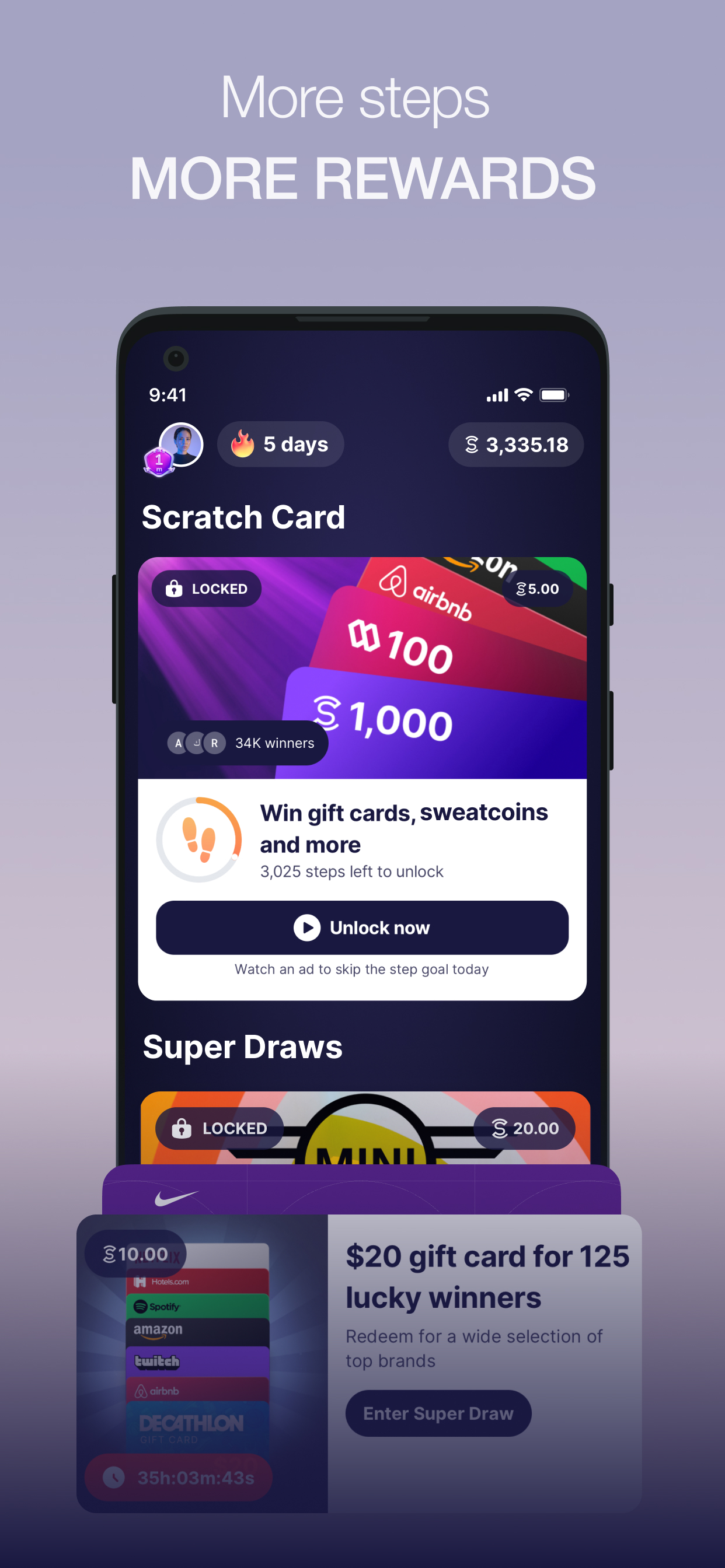 Sweatcoin・Walking Step Counter 211 0 0 APK Download by Sweatco Ltd