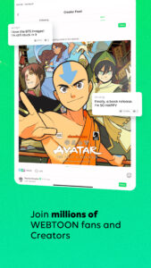 WEBTOON: Manga, Comics, Manhwa 3.8.3 (arm64-v8a + arm-v7a) (Android 8.0+)