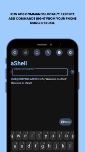 aShell - an ADB shell (f-droid version) v0.12