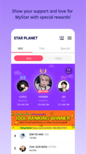 STAR PLANET - KPOP Fandom App 3.5.5