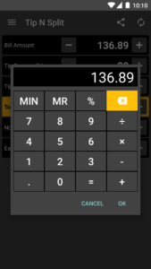 Tip N Split Tip Calculator 2.0.3 Tip N Split Tip Calculator 2.0.3