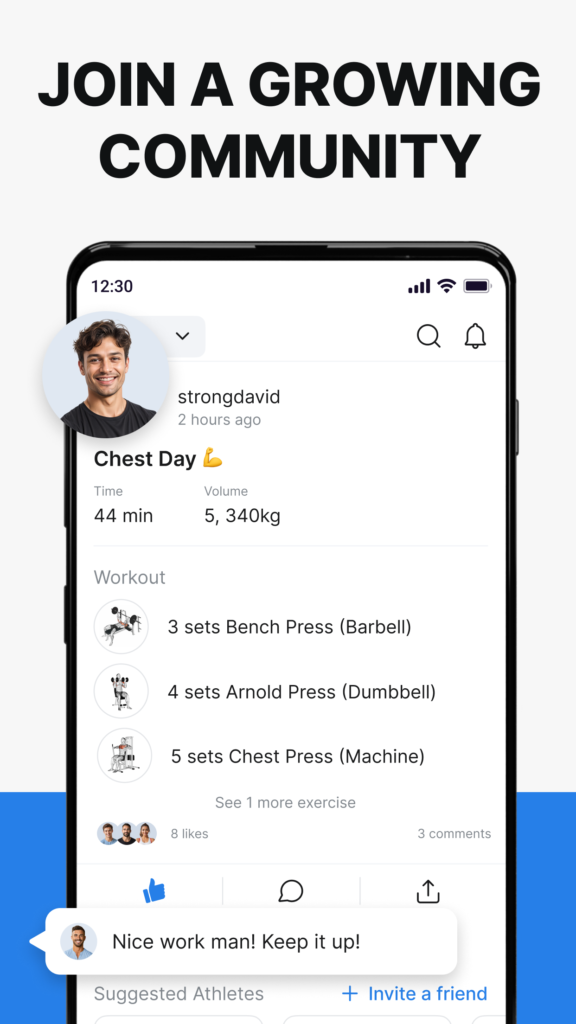 Hevy Gym Log Workout Tracker 2 4 1 APK Download by Hevy Gym Workout