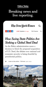 The New York Times: Live News 11.13.0 (120-640dpi) (Android 10+)