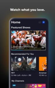 Sling TV: Live Sports, News, Shows + Freestream (Amazon Appstore Fire Tablet version) 9.4.73