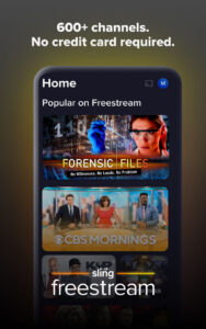 Sling TV: Live Sports, News, Shows + Freestream (Amazon Appstore Fire Tablet version) 9.4.73