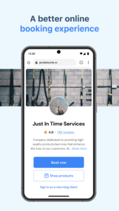 PocketSuite Client Booking App 5.9.4