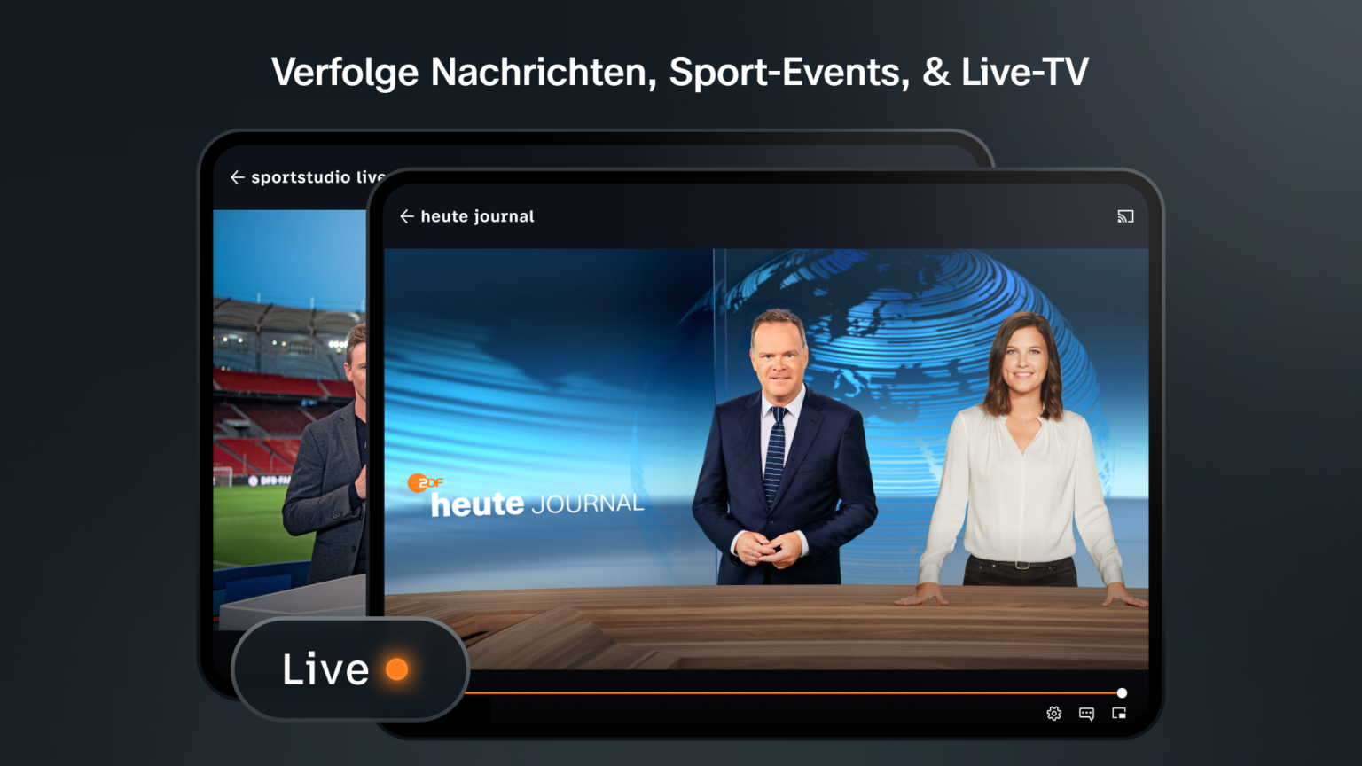 ZDFmediathek & Live TV (Amazon Appstore Fire TV and Tablet version) 6.2 ...
