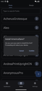 Font Manager 1.18.4 Font Manager 1.18.4