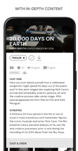 MUBI: Curated Cinema (Amazon Appstore Fire TV and Tablet version) 66.0