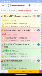 Earthquake Network 25.4.28