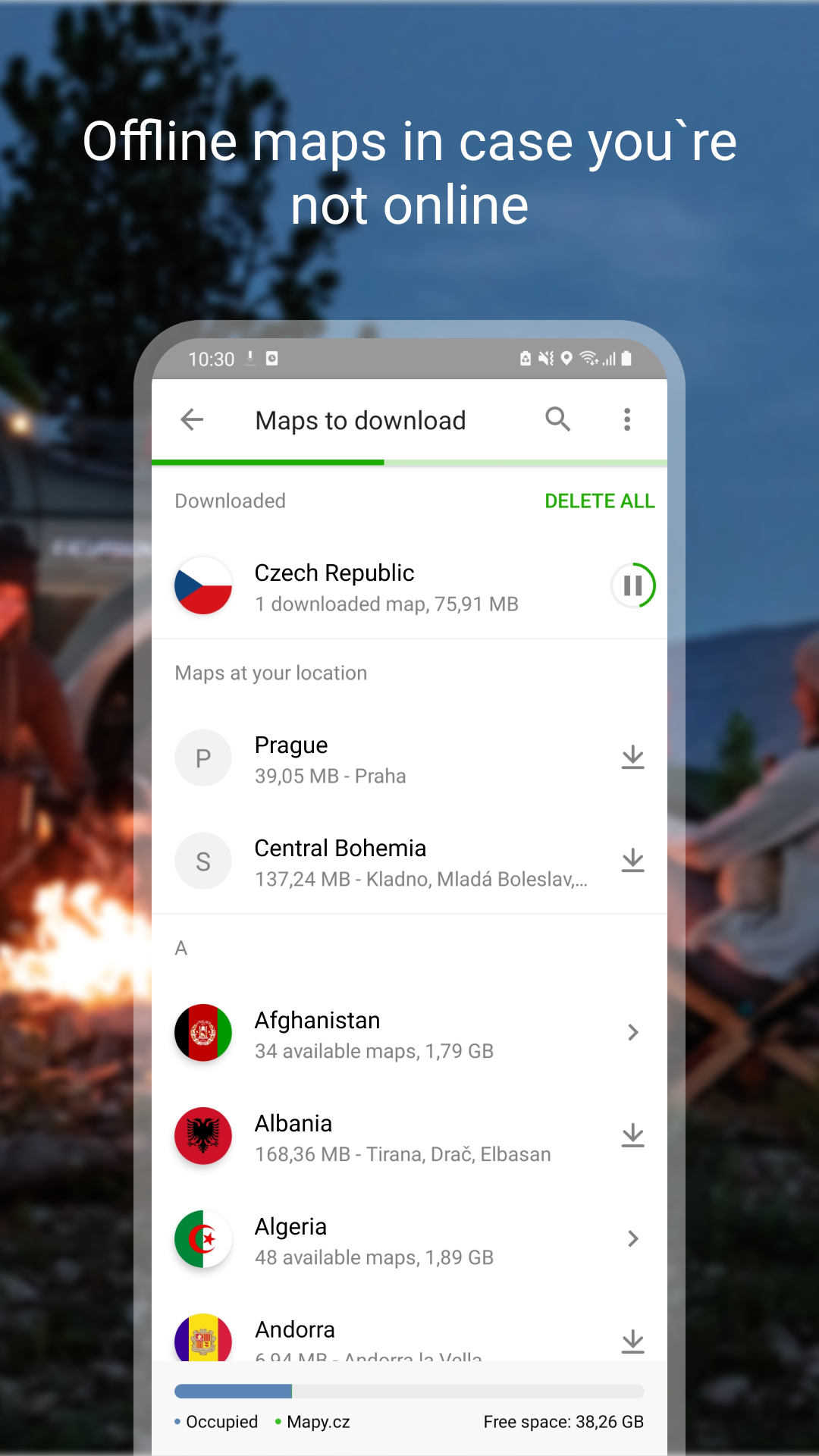 View of Mapy.com: Offline hiking maps 9.63.0 APK Download by Seznam.cz, a.s ...