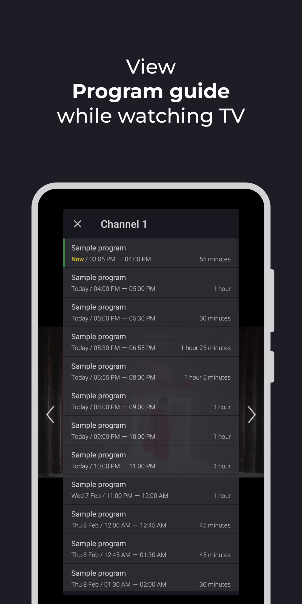 Televizo IPTV player 1 9 7 75 g (120 640dpi) (Android 5 0 ) APK