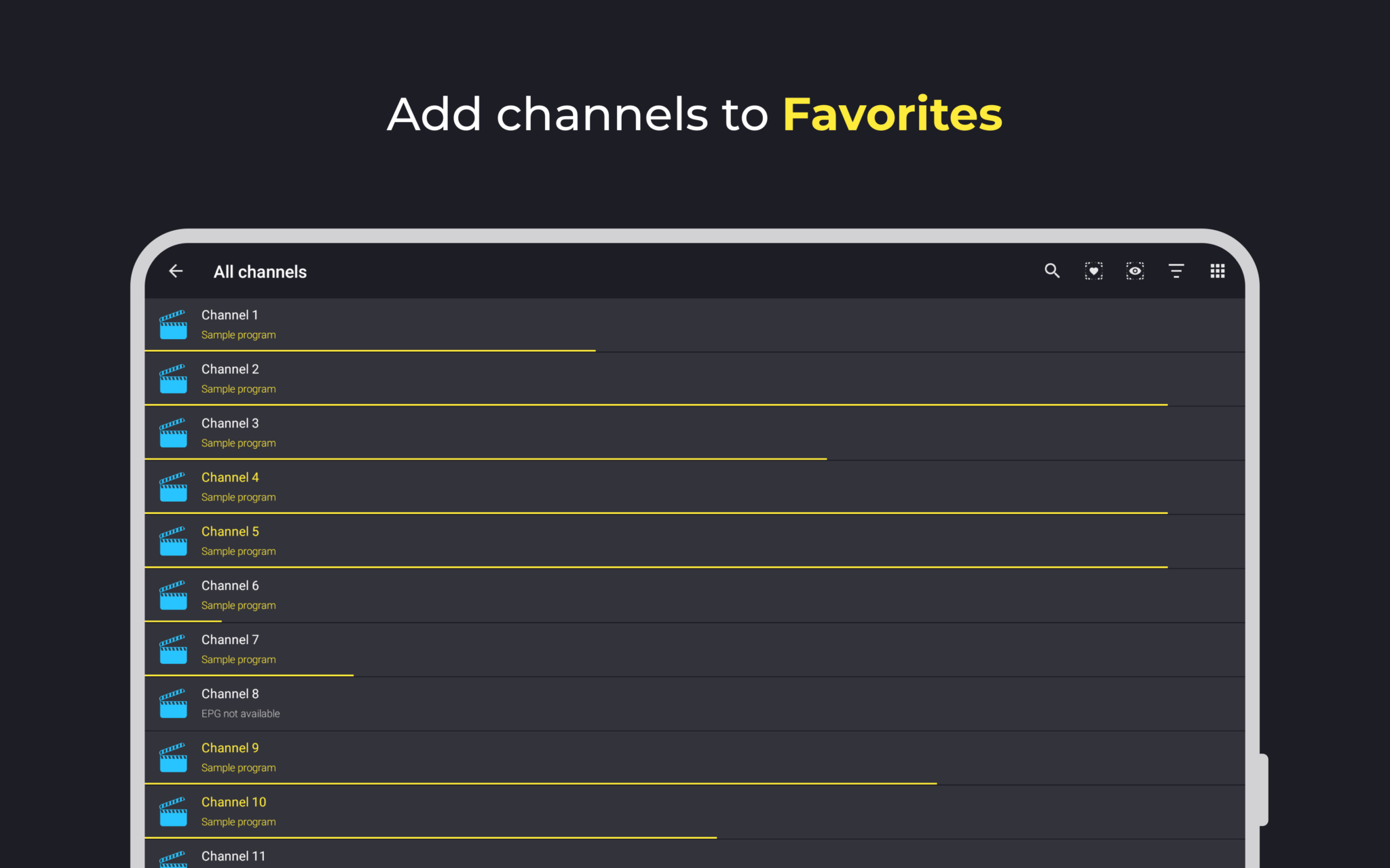 Televizo IPTV player 1 9 7 75 g (120 640dpi) (Android 5 0 ) APK