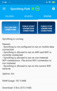 Syncthing-Fork 1.26.0.2 (nodpi)