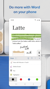 Microsoft Word: Edit Documents 16.0.14430.20246 (arm-v7a) (320dpi) (Android 8.0+)