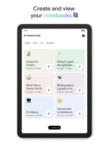 Google NotebookLM 2025.05.15.759320829