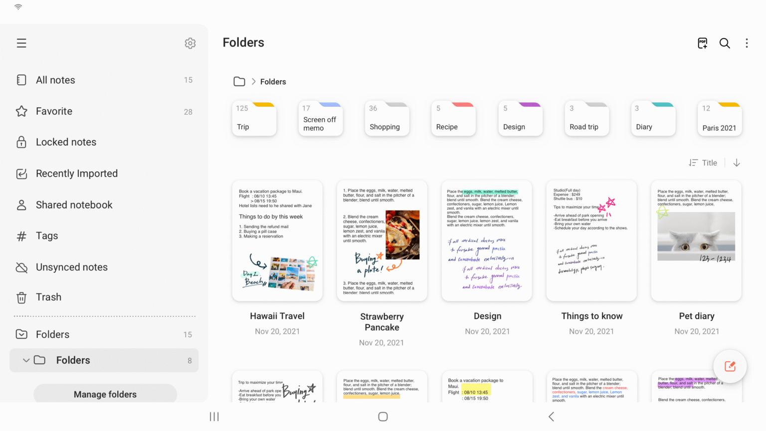 Samsung Notes 4.4.32.9 (arm64-v8a) (Android 8.0+) APK Download by ...
