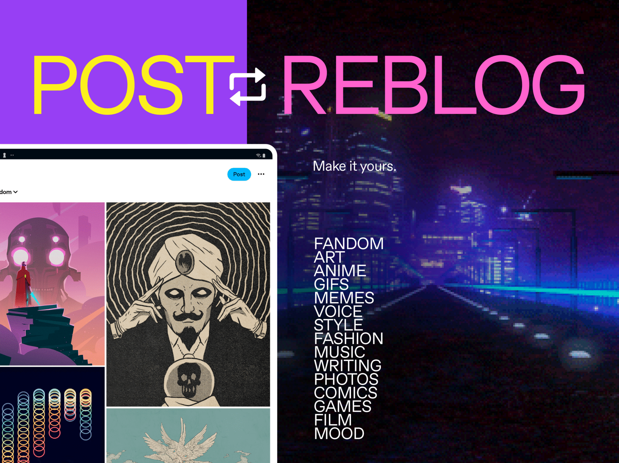 Tumblr Fandom Art Chaos 3 6 3 11 (noarch) (nodpi) (Android 4 0 ) APK