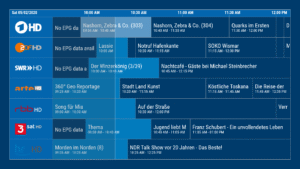 dream Player TV for TVheadend 9.0.2