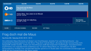 dream Player TV for TVheadend 9.0.2