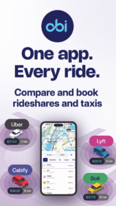 Compare rideshares & taxis 2.149