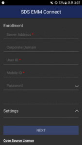 Samsung SDS EMM Connect 2.2.0.03 Samsung SDS EMM Connect 2.2.0.03