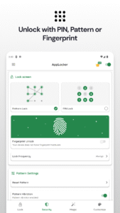 App Lock: Fingerprint, Pattern 6162r (Android 4.4+)