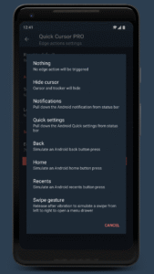 Quick Cursor: One-Handed mode 1.22.5
