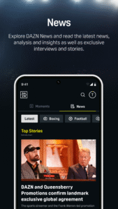 DAZN - Watch Live Sports 2.50.0 (120-640dpi) (Android 5.0+)