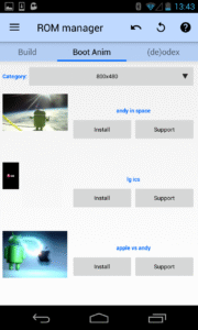 3C ROM Manager (root) 0.9.8a (Early Access)