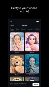 Edits, an Instagram app 386.0.0.35.106