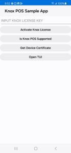 Samsung Knox mPOS Enabler 1.0.03.17 (Android 9.0+)