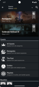 Destiny 2 Companion 17.1.2